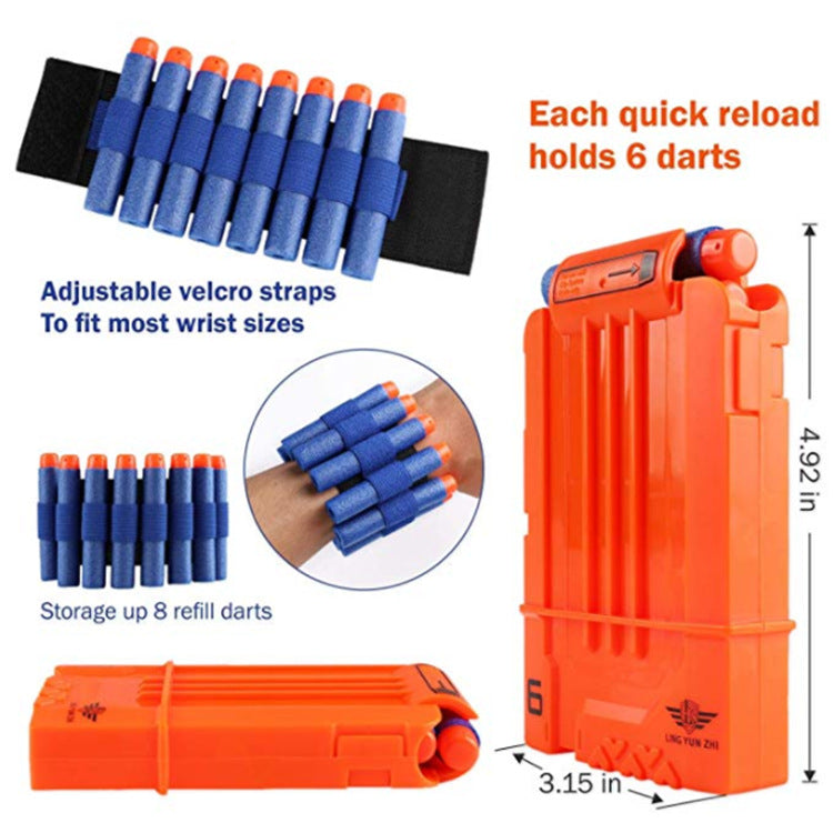 Duoupa Kids Tactical Vest Kit for Foam Nerf Guns for Boys/Girls