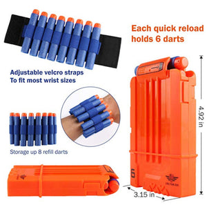 Duoupa Kids Tactical Vest Kit for Foam Nerf Guns for Boys/Girls