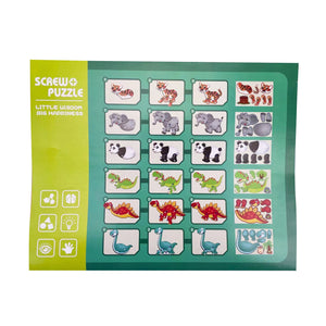 Duoupa 331 Pcs 3D Electric Drill Puzzle Set Take Apart Toy DIY Building Model