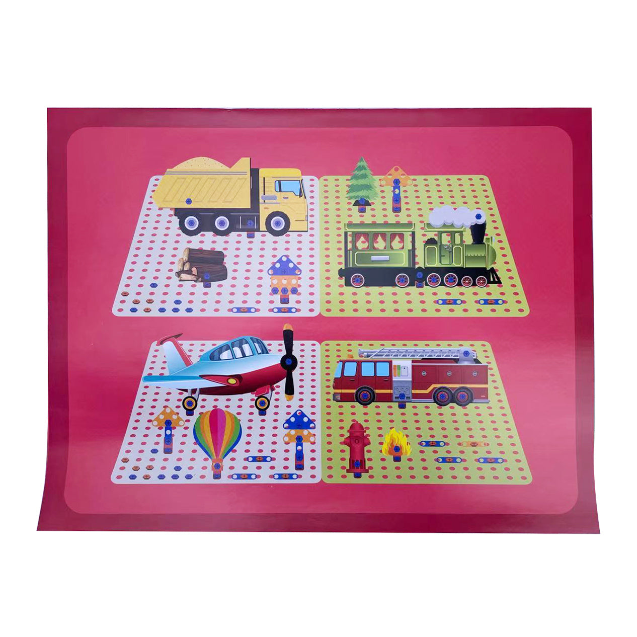 Duoupa 331 Pcs 3D Electric Drill Puzzle Set Take Apart Toy DIY Building Model
