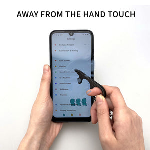 Duoupa No Touch door opener tool - Works as stylus pens for touchscreens - Multitool for Travellers - No touch keychain tool - 4 Pack