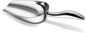 Fortune Candy Ice Scoop - Stainless Steel Ice Scoop, Popcorn Candy Coffee Beans Scoop - Comfy Grip, Mirror Finish, Heavy Duty - Soft Contours, 7 FL OZ