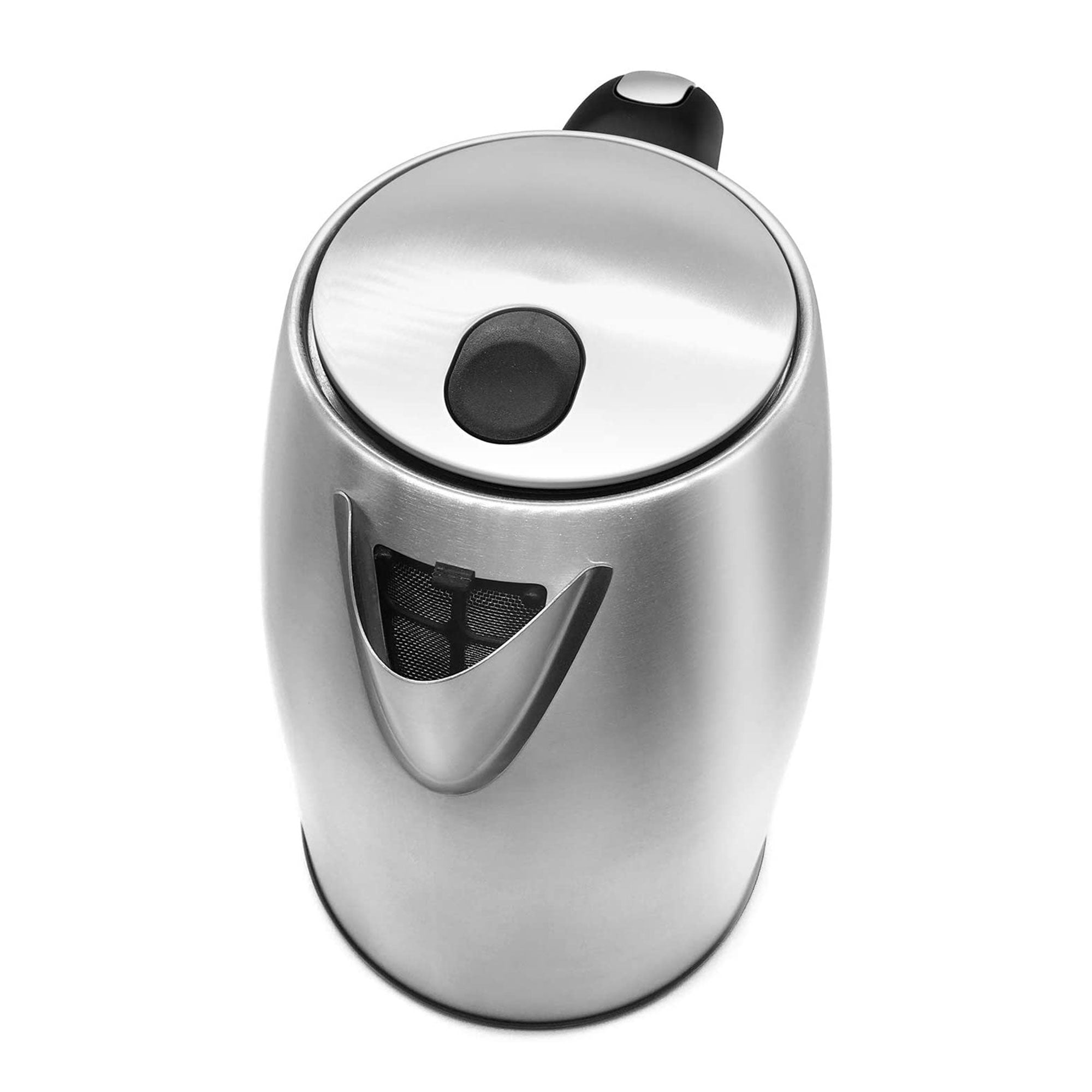 Fortune Candy KSK001 Stainless Steel Electric Hot Water Kettle - 1.8 Liter, Silver