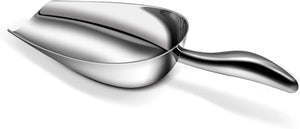 Fortune Candy Ice Scoop, Stainless Steel Popcorn Scooper, Ergonomic Grip, Mirror Finish, Heavy Duty
