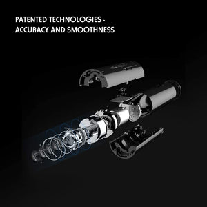 Fortune Candy Electric Wine Opener with Battery Indicator, Rechargeable, Cordless Automatic Corkscrew (Silver)