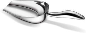 Fortune Candy Ice Scoop, Stainless Steel Ice Scoop, Ergonomic Grip, Mirror Finish, Heavy Duty (7 fl oz pack of 2)