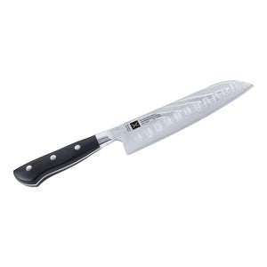 Fortune Candy 8 Inch Chef’s Knife - Japanese AUS-10 Stainless Steel Kitchen Knife - Full Tang, Classic Handle (Silver)