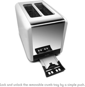 Toasters 2 Slice Best Rated Prime, Stainless Steel,Bagel Toaster - 6 Bread Shade Settings,Bagel/Defrost/Reheat/Cancel Function,1.5in Wide Slots