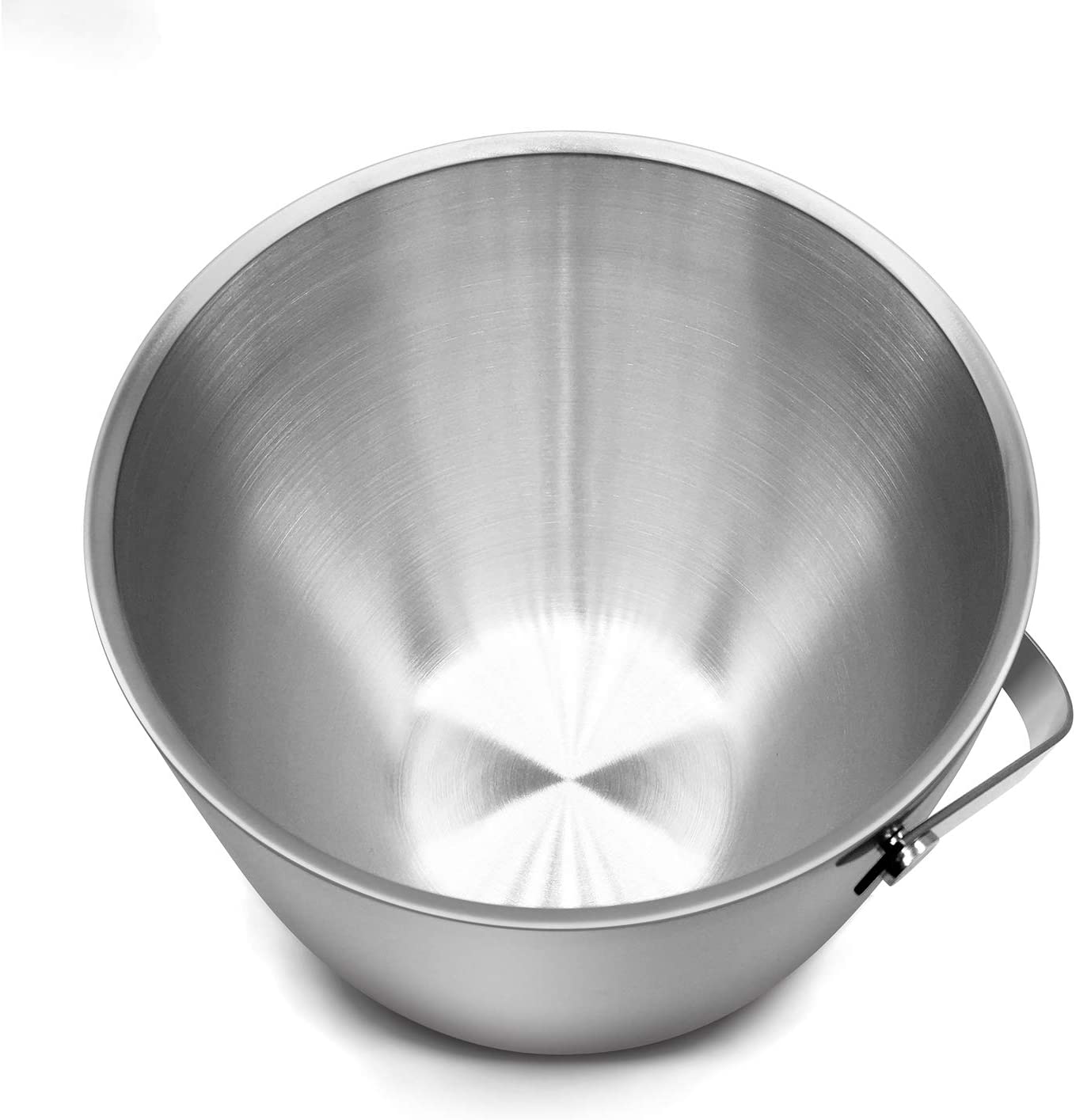 Fortune Candy Insulated Ice Bucket - Double Walled Stainless Steel Ice Bucket with Ice Tongs and Lid - 2.8 L, Silver