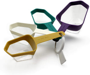 Fortune Candy Measuring Spoons, LFGB-certified, BPA-Free, for Dry and Liquid Ingredients (Cups)
