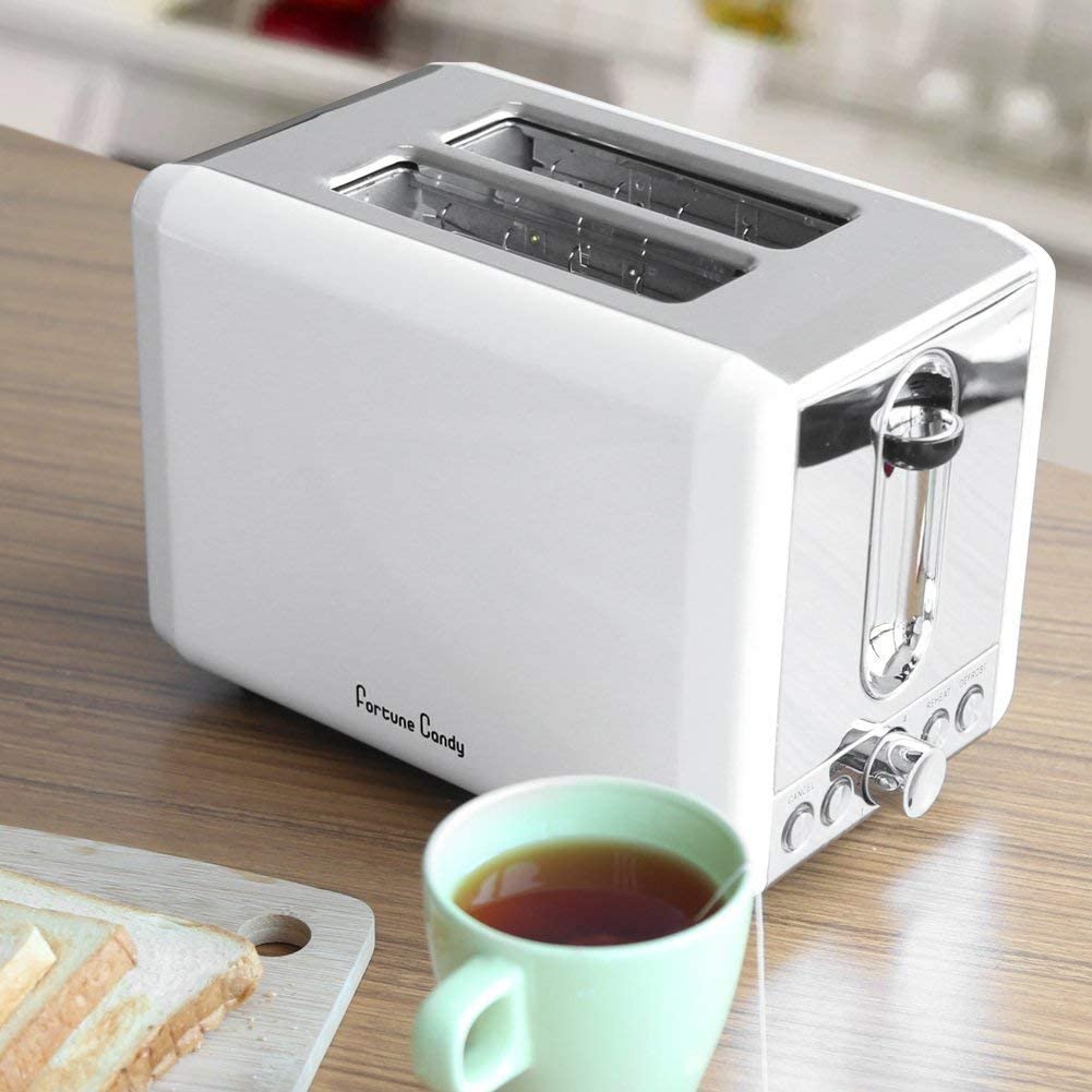 Toaster 2 Slice Best Rated Prime Stainless Steel 2 Slice Toasters Extra Wide  Slot Toasters 7 Shade Settings Defrost/Bagel/Cancel - AliExpress