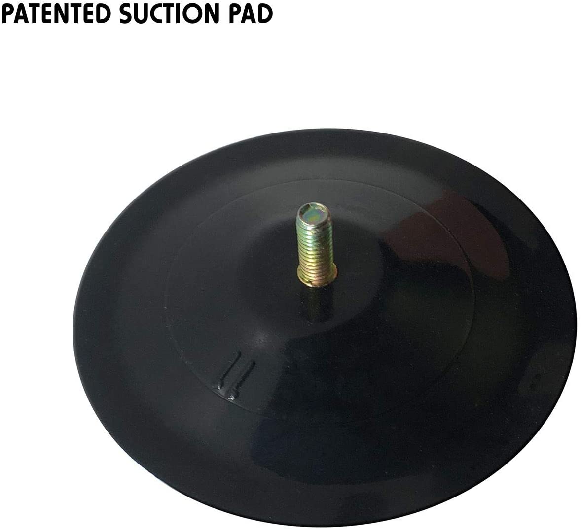 Fortune Candy Stainless Steel Suction Cup Hooks, Mirror Finish, Heavy Duty, with Adhesive Mount Kit (Single Hook)