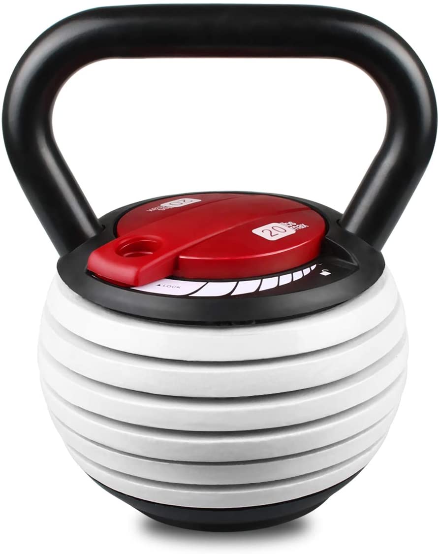 40 lb Kettlebell Dumbbell Adjustable Kettlebell for Home - Mega Casa