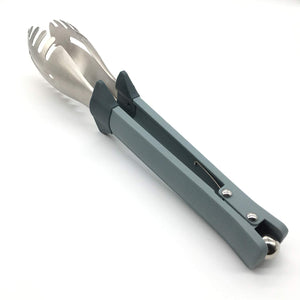 Fortune Candy Utility Tongs, Perfect for Serving Bread, Spaghetti, Salad and Other Food, 18/8 Stainless Steel, Patented Design (11 inch)