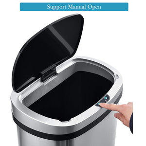 Auto-Open 13-Gallon Trash Bin