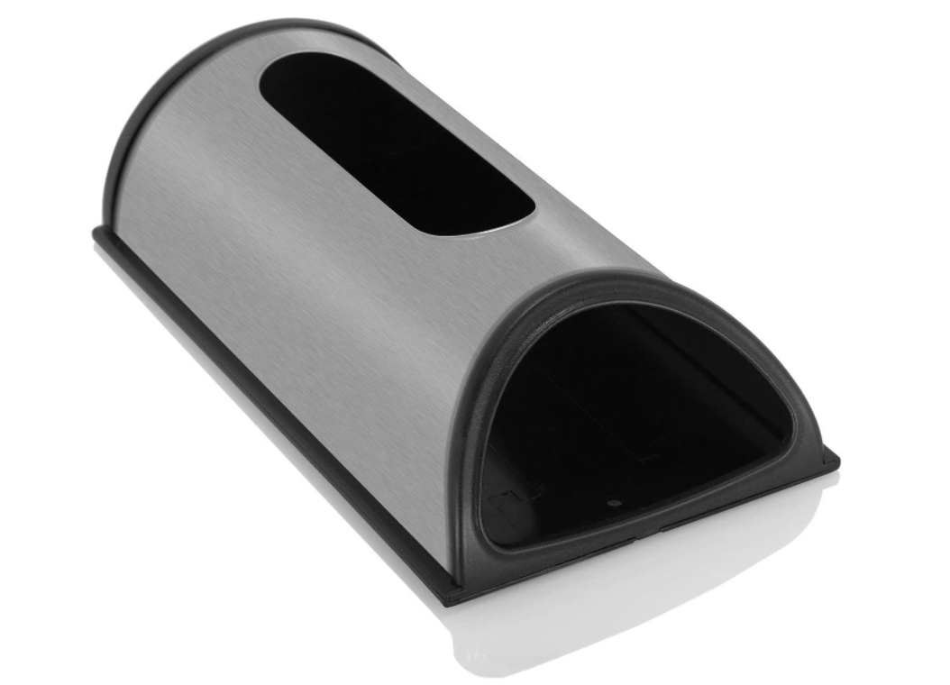 Stainless Steel Bag Saver, Bag Holder for Plastic Bags, Wall Mount dispenser Bag Holders & Dispensers - Feature Easy Access Opening and Fingerprint-Proof Surface