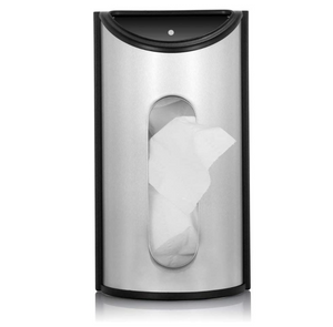 Stainless Steel Bag Saver, Bag Holder for Plastic Bags, Wall Mount dispenser Bag Holders & Dispensers - Feature Easy Access Opening and Fingerprint-Proof Surface