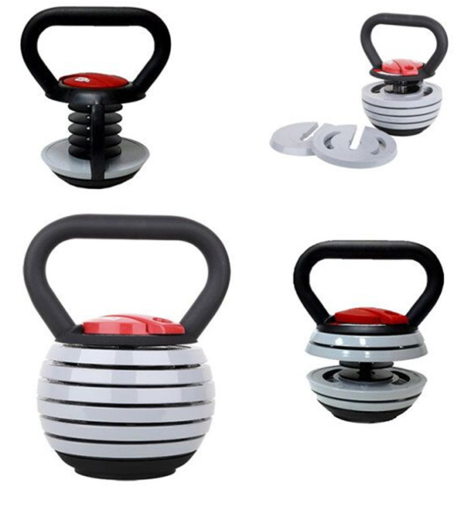 Mega Casa 40 lb Kettlebell Weights Sets, Adjustable Kettle Bells Weight Set For Strength Training Exercise